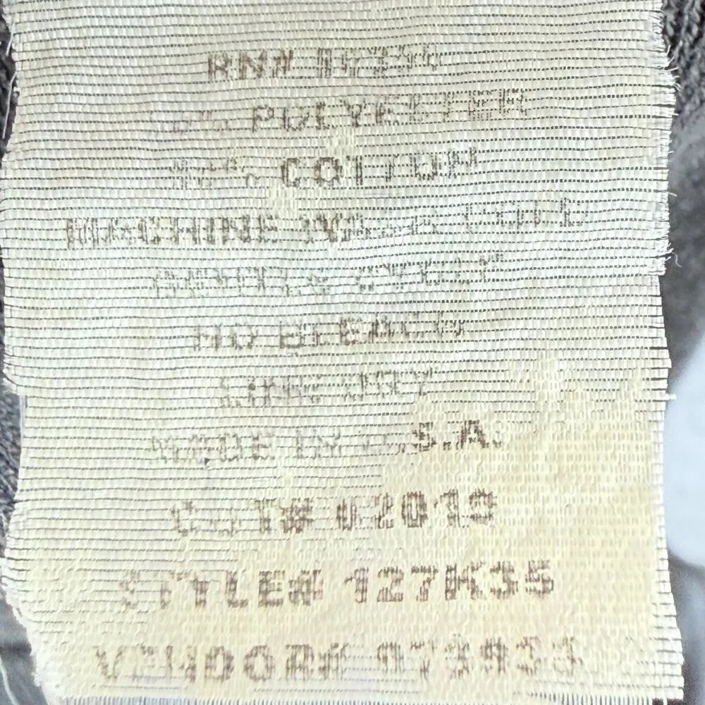 Vintage California Concepts Zebra Graphic Black Midi T-Shirt Dress No SZ Tag M/L - Picture 6 of 10